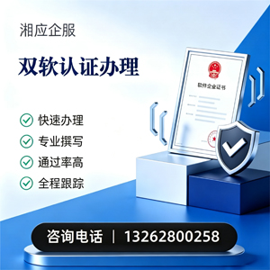 桂林双软认证申报服务