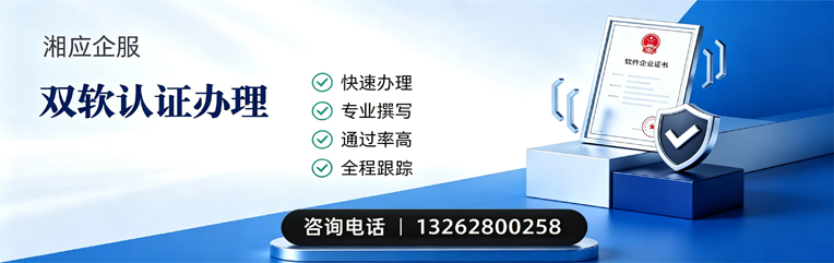 桂林双软认证申报服务